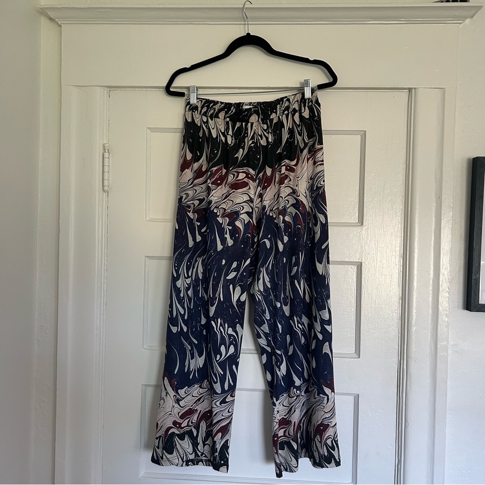 WRAY NYC marbled pants